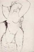 Amedeo Modigliani Caryatid Study France oil painting artist